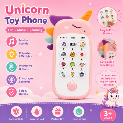 Unicorn Baby Silicone Phone