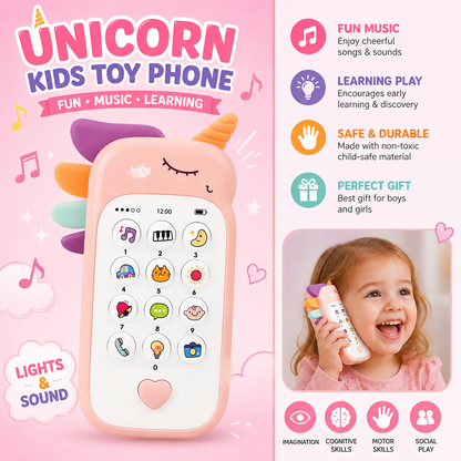 Unicorn Baby Silicone Phone