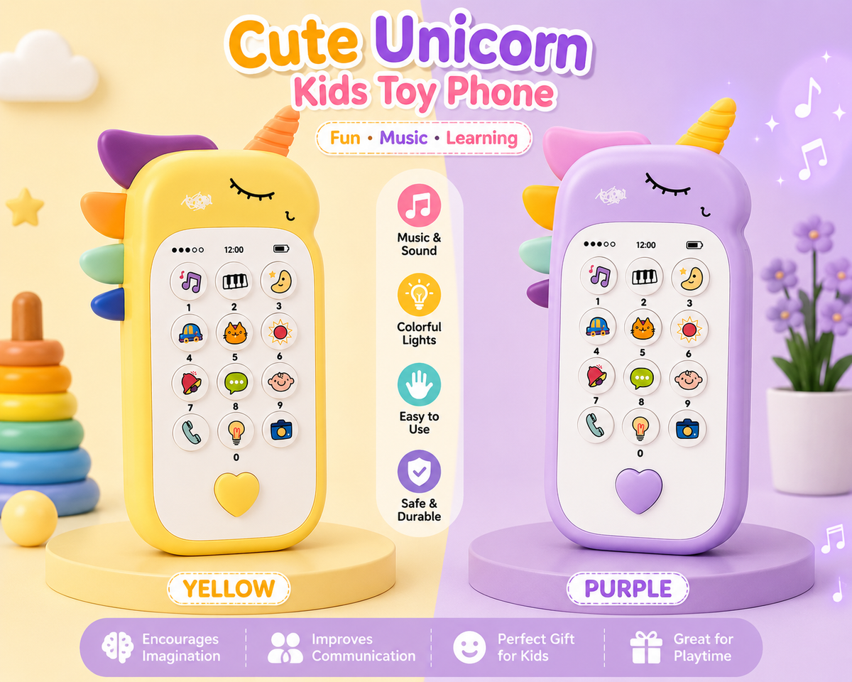 Unicorn Baby Silicone Phone