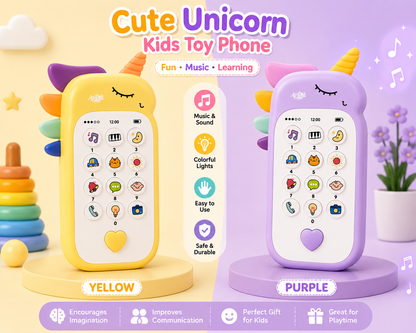 Unicorn Baby Silicone Phone