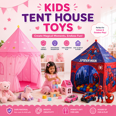 Kid's Play & Tent House