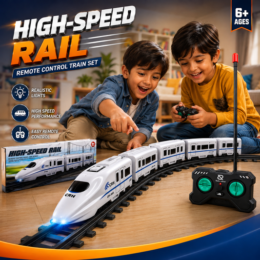 High-Speed Rail Remote Control Train Set