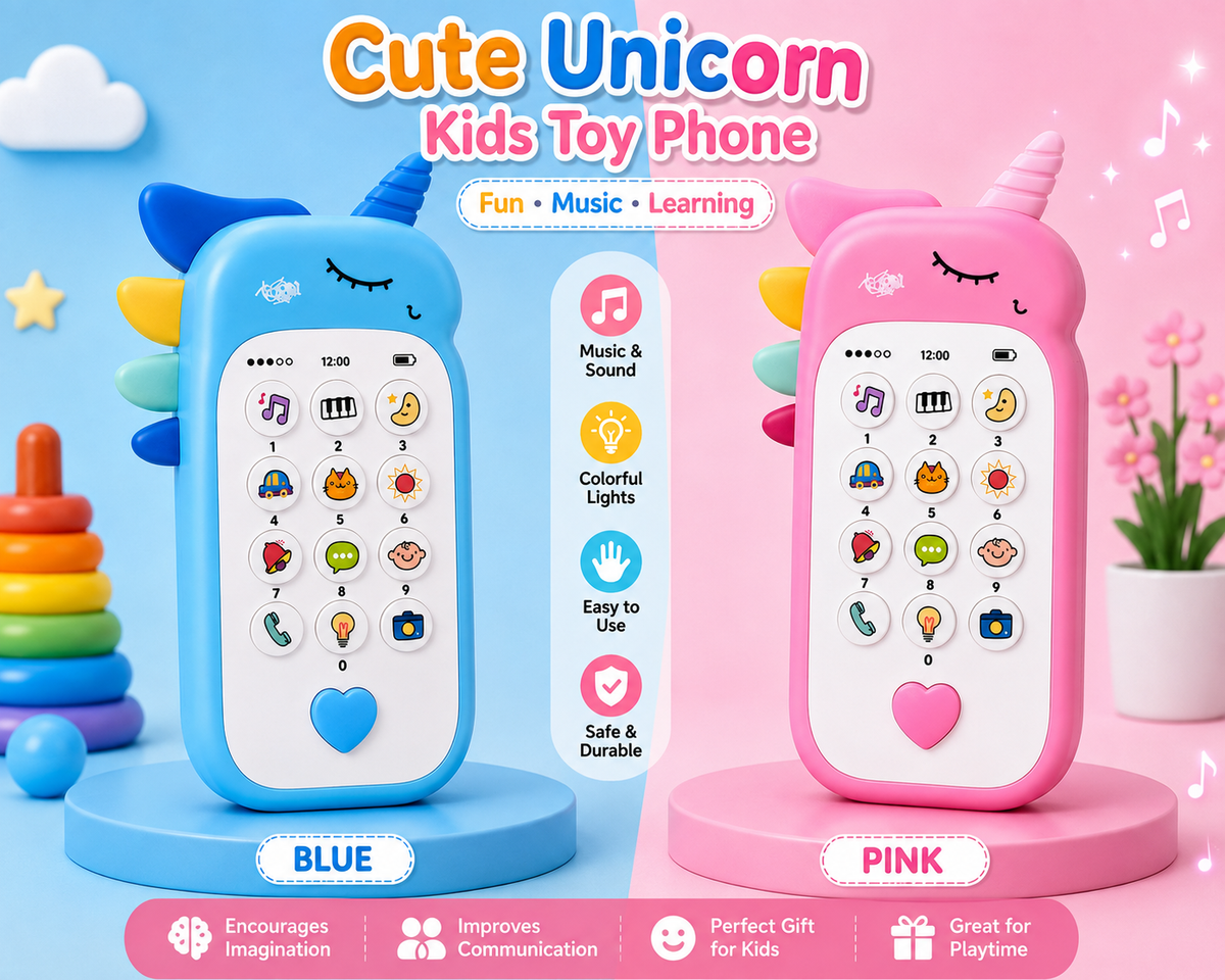Unicorn Baby Silicone Phone