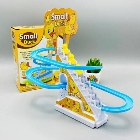 Duck Sliding Track Toy With Music & Light