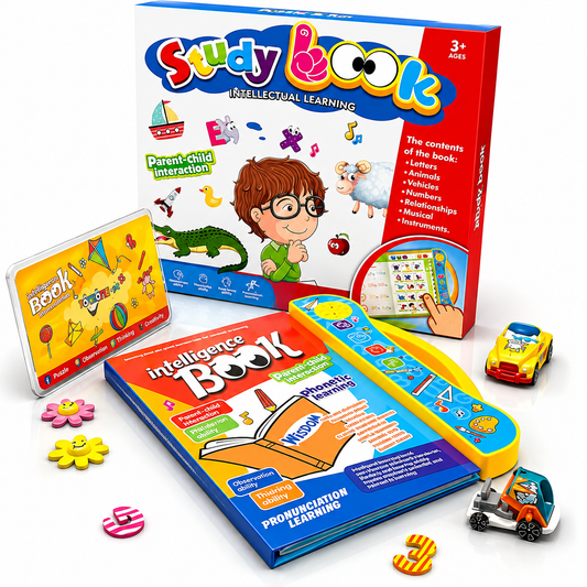 Interactive Study Book for Kids – Educational Learning Book with Sound