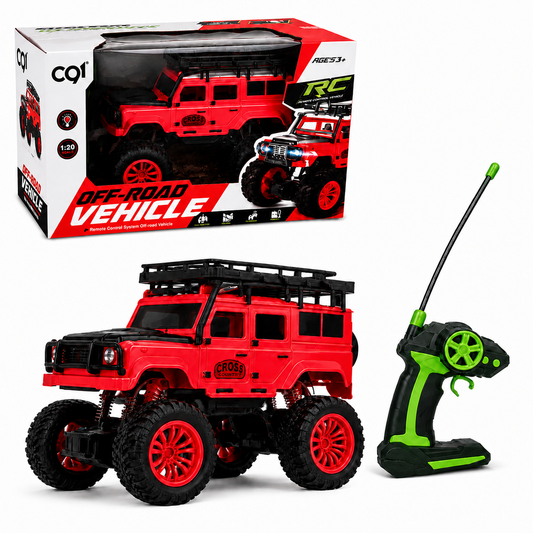 🔥 1:20 Scale RC Off-Road Vehicle – 4WD Remote Control Jeep
