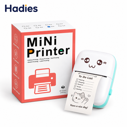 Mini Pocket Inkless Thermal Printer for Kids