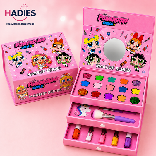 Girls Real Makeup Kit with Assorted Cosmetics – Little Princess Makeup Series