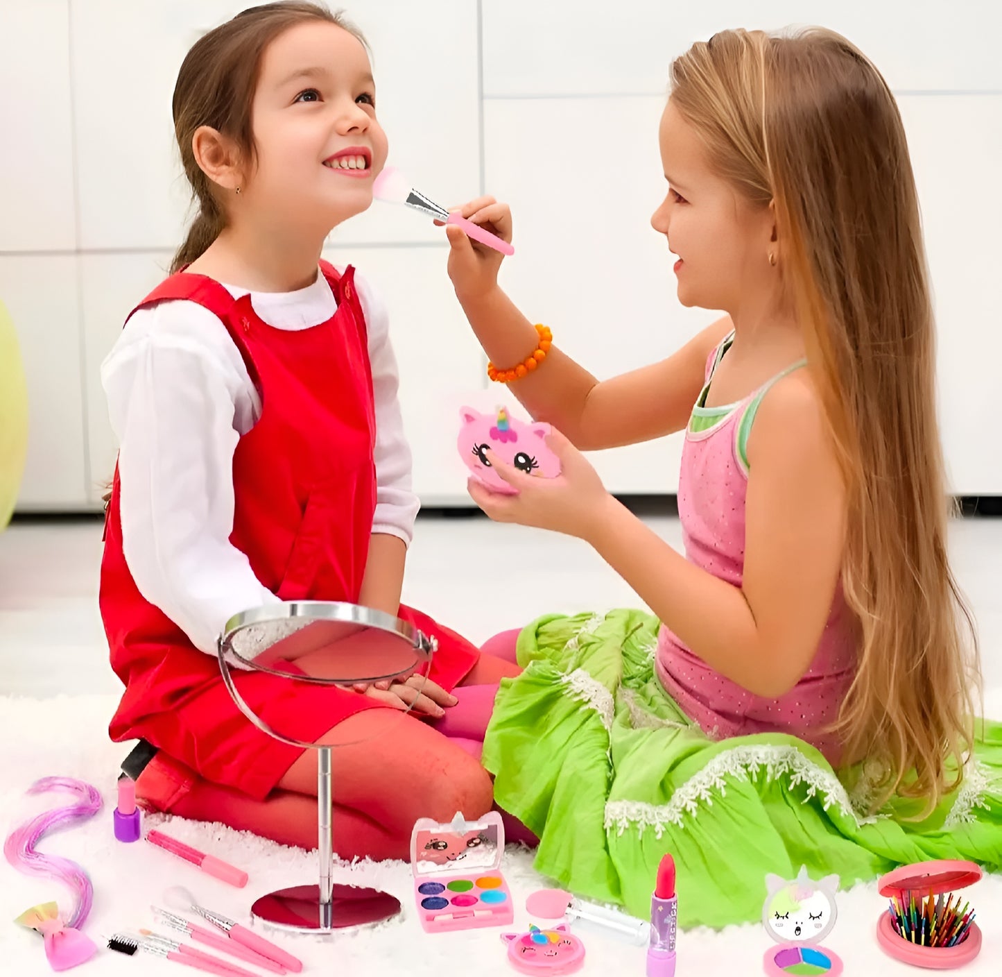 Makeup box for kids premium Quality,Make up Set Safety Cosmetic Kit For Girl Makeup Kit Box For Girls
