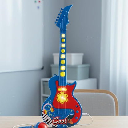 Avengers Kids Musical Electronic Guitar with Microphone Set