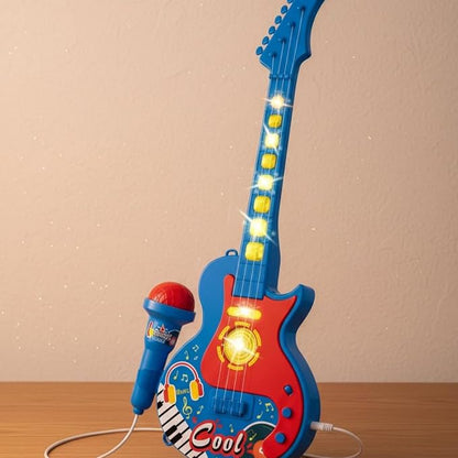 Avengers Kids Musical Electronic Guitar with Microphone Set