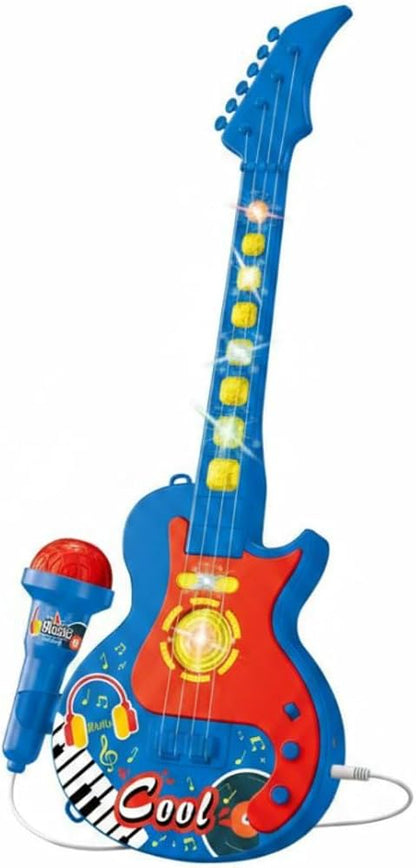 Avengers Kids Musical Electronic Guitar with Microphone Set
