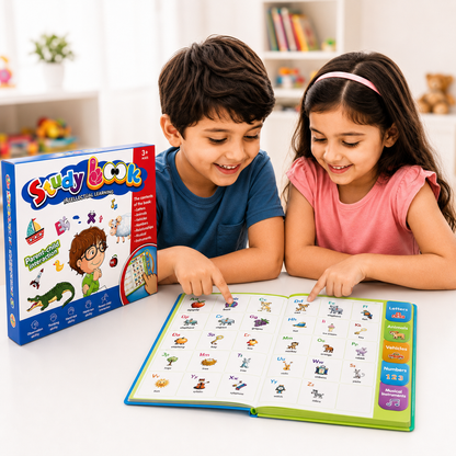 Interactive Study Book for Kids – Educational Learning Book with Sound