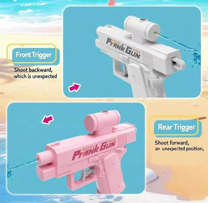 Prank Two-Way Water Gun Toy – Dual Spray Water Blaster for Kids Fun