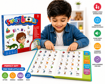 Interactive Study Book for Kids – Educational Learning Book with Sound