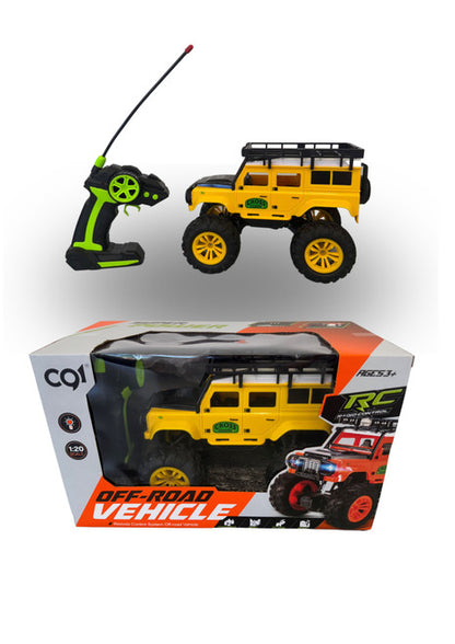🔥 1:20 Scale RC Off-Road Vehicle – 4WD Remote Control Jeep