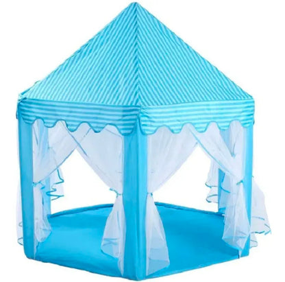 Premium Elegant Pink Princess Castle Play Tent for Girls 0-10 Years - Indoor/Outdoor